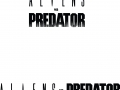 Aliens vs Predator - Logos (Monochrome)