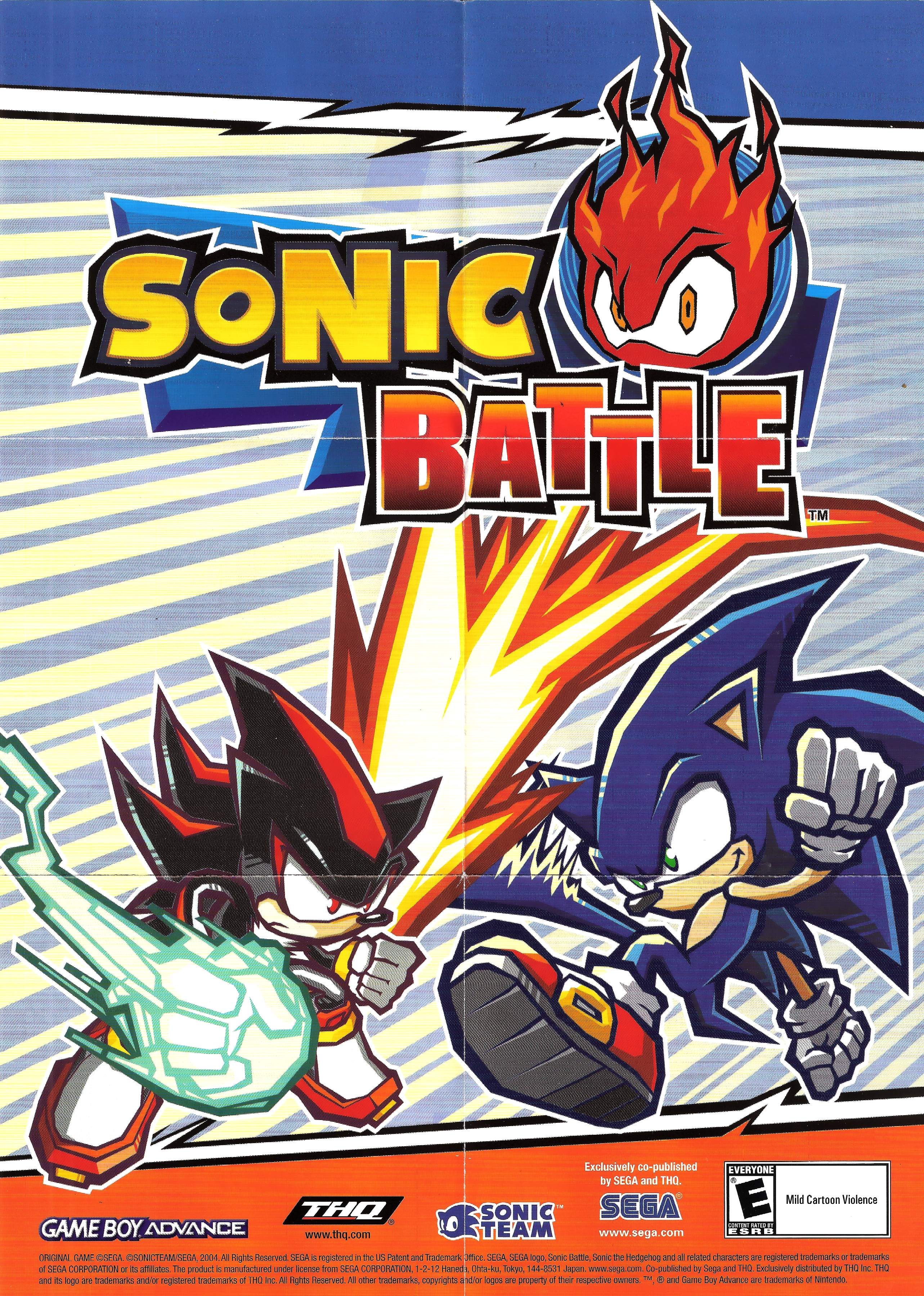 Official Art – Sonic Battle | Last Minute Continue