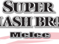 Super Smash Bros. Melee - Black Logo