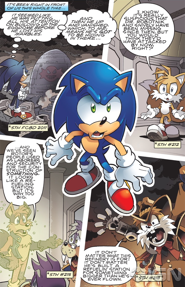 Archie Sonic The Hedgehog 225 In Stores Now | Last Minute Continue