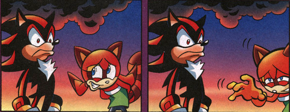 sonic the hedgehog comics funny