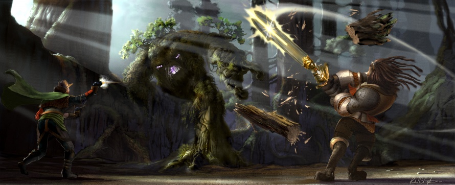 Heroes Of Ruin - Tree Boss Concept