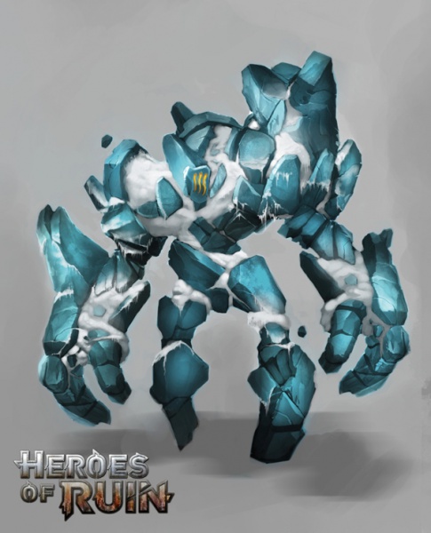 Heroes Of Ruin - Fractured Golem