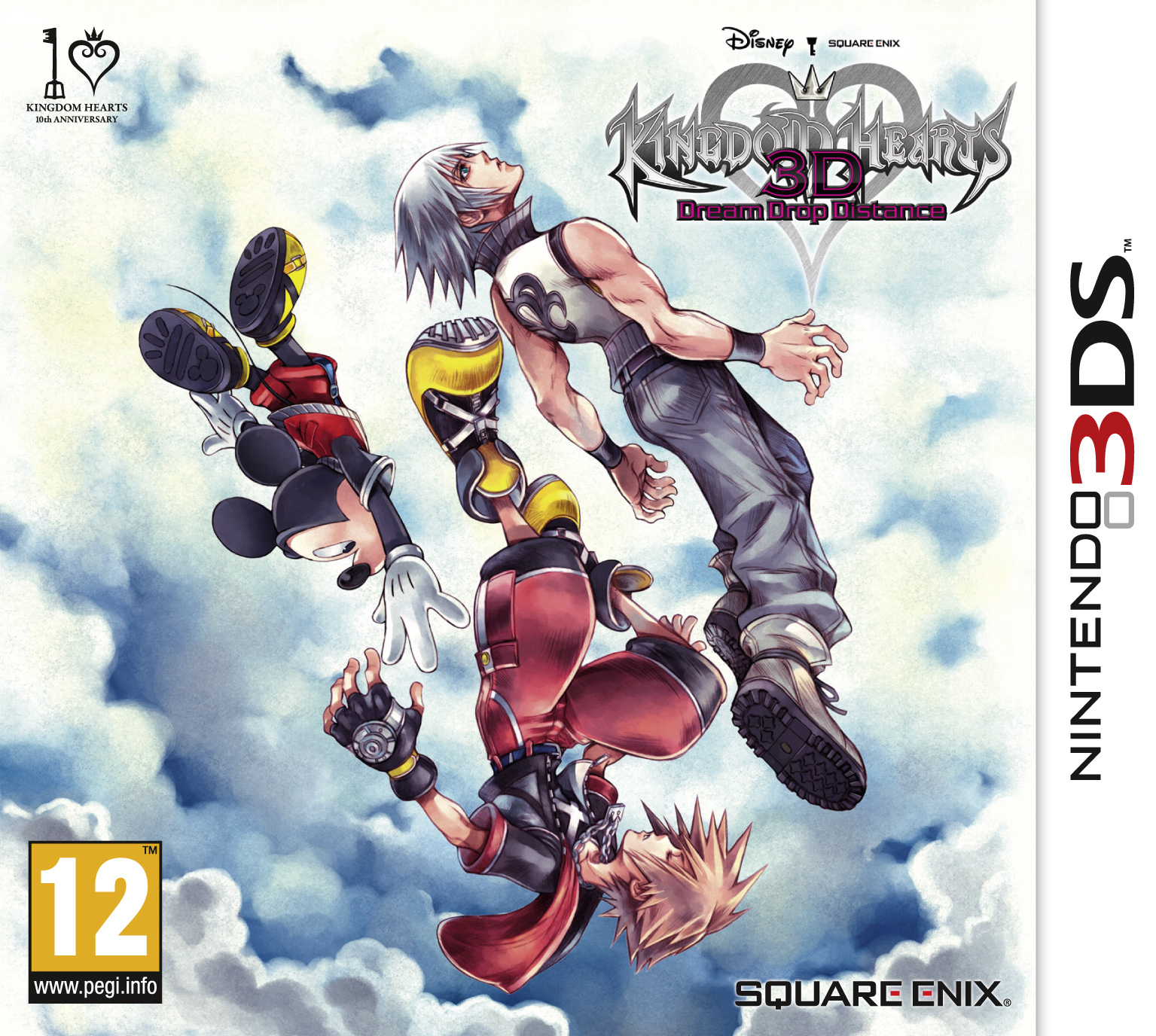 Kingdom Hearts 3D - Packshot (PEGI)