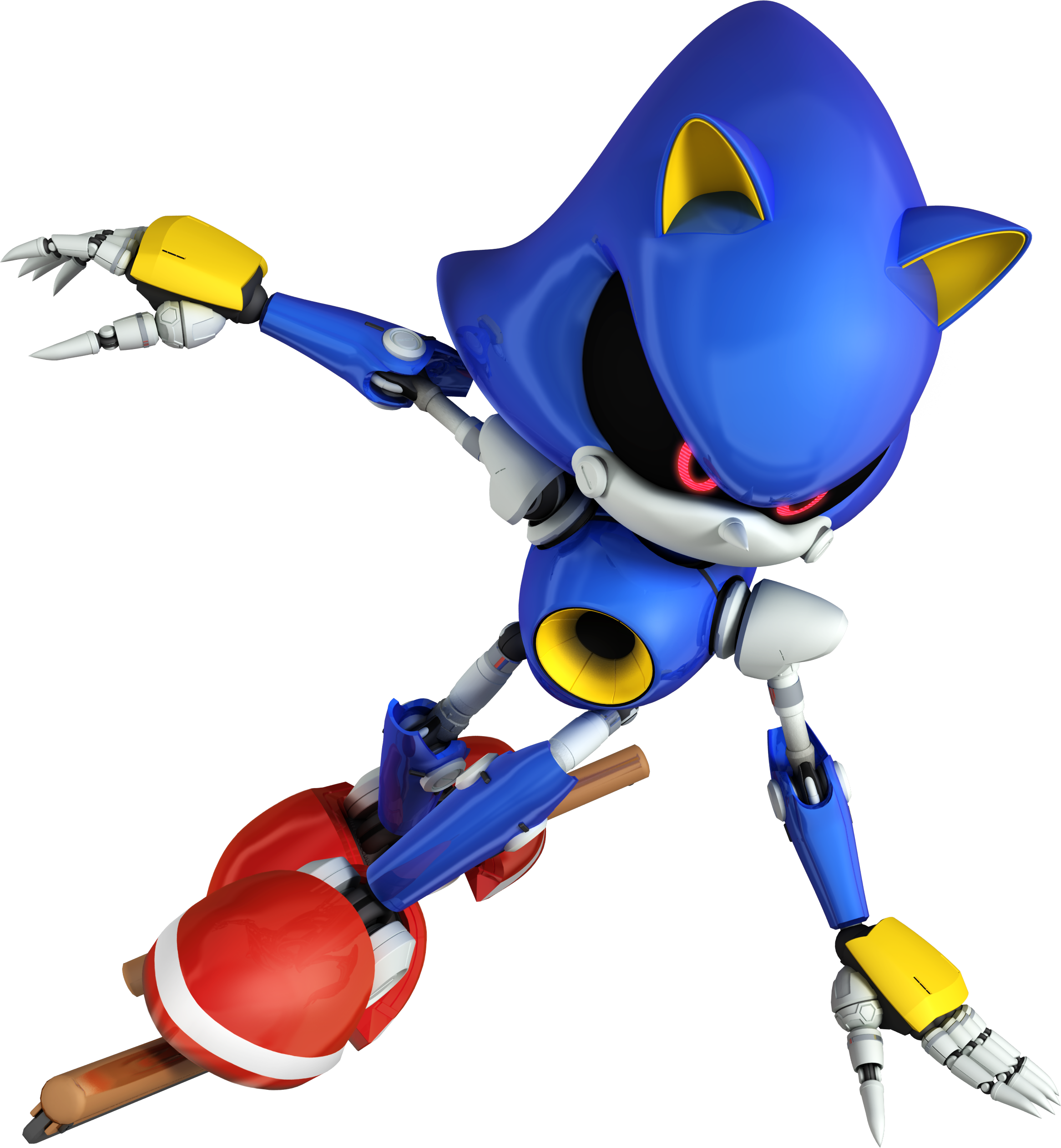 Mario & Sonic At The Olympic Winter Games - Metal Sonic (Speed Skating)