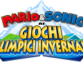 Mario & Sonic At The Olympic Winter Games - Italian Logo