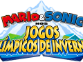 Mario & Sonic At The Olympic Winter Games - Portuguese Logo