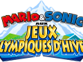 Mario & Sonic At The Olympic Winter Games - French Logo
