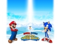 Mario & Sonic At The Olympic Winter Games - SEGA Website Page Background