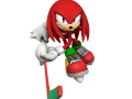 Mario & Sonic At The Olympic Winter Games - Knuckles The Echidna (Ice Hockey)