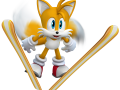 Mario & Sonic At The Olympic Winter Games - Tails (Ski Jump - Blurred Tails Variant)
