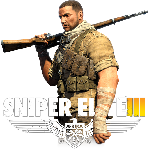 Sniper Elite 3 - Logo + Character