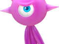Sonic Colours - Pink/Spikes Wisp #1