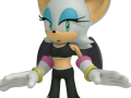 Rouge The Bat - Dialogue Pose: Surprised