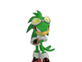 Jet The Hawk - Dialogue Pose: Defeated