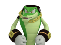 Vector The Crocodile - Dialogue Pose: Fists At Side