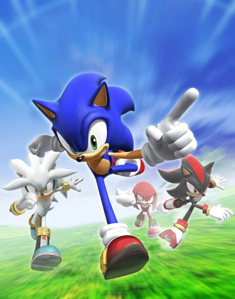 Sonic Rivals - Pre-release Art