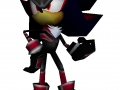 Sonic Rivals - Alternate Costumes - Shadow Leathers