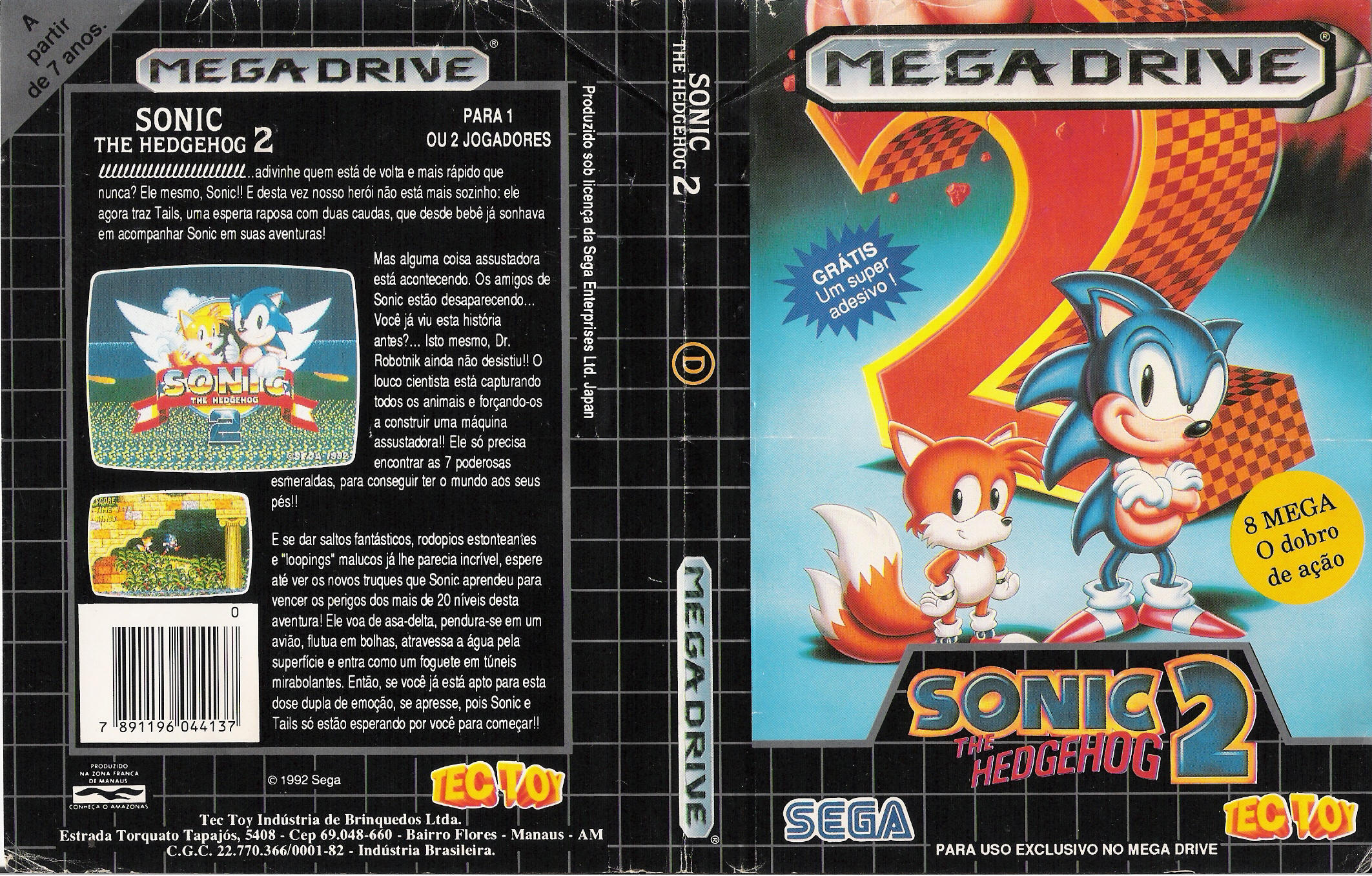 sonic the hedgehog 2 world rev b gamecube edition
