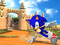 Sonic Unleashed - Drifting Key Art