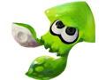 Splatoon - Green Squid