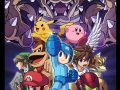 Super Smash Bros - Promotional Poster - Mega Man
