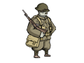 Valiant Hearts  - Renders - British Soldier