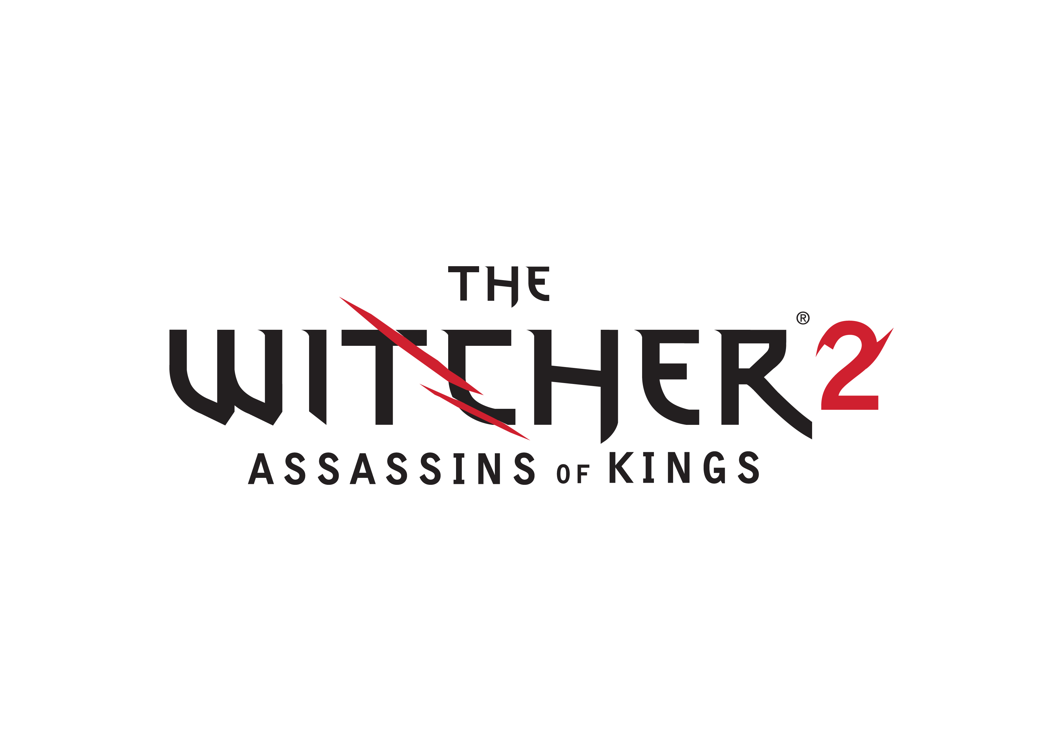 The Witcher 2 - Logo (Black)