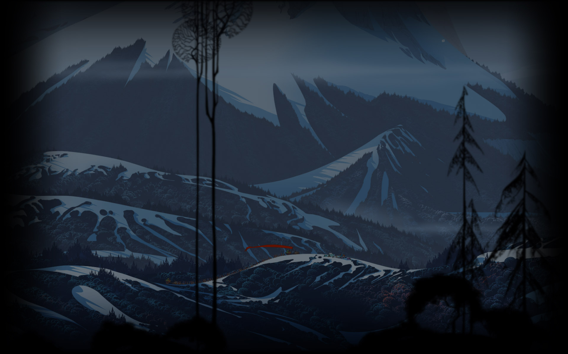 The Banner Saga - Steam Wallpaper - Snow