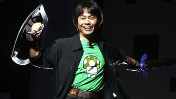 Miyamoto as Link (E3 2004)