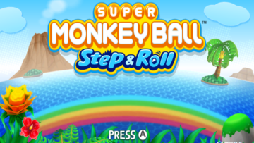 Super Monkey Ball Step & Roll – Title