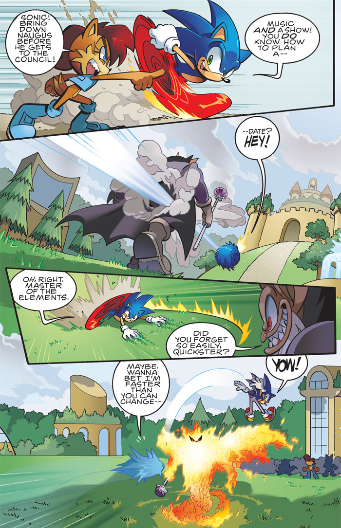 IDW Sonic Update: Ian Flynn Elaborates On Two-Worlds Canon, Talks About  Fleetway Content