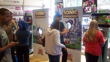 Sonic Generations Oxford Street Event – 2