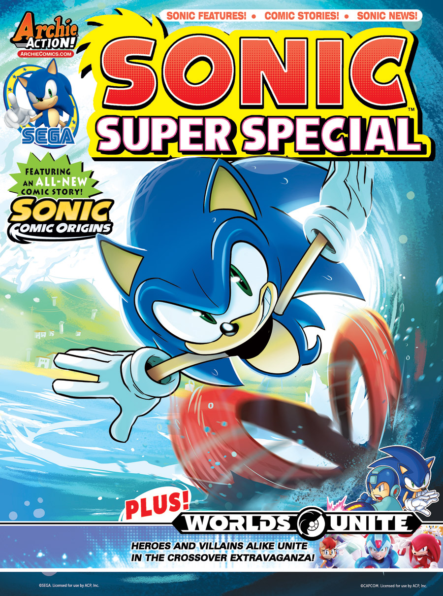 Sonic the hedgehog Super #12 (Super sonic blue)