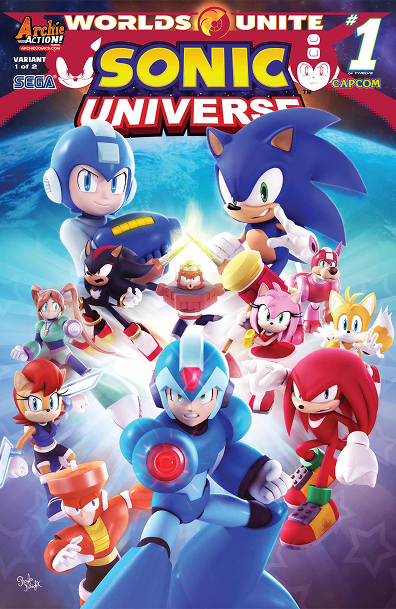 Worlds unite. Соник комикс Арчи Worlds Unite. Sonic Worlds Unite комикс. Megaman Sonic Boom. World Unite Sonic 2015.