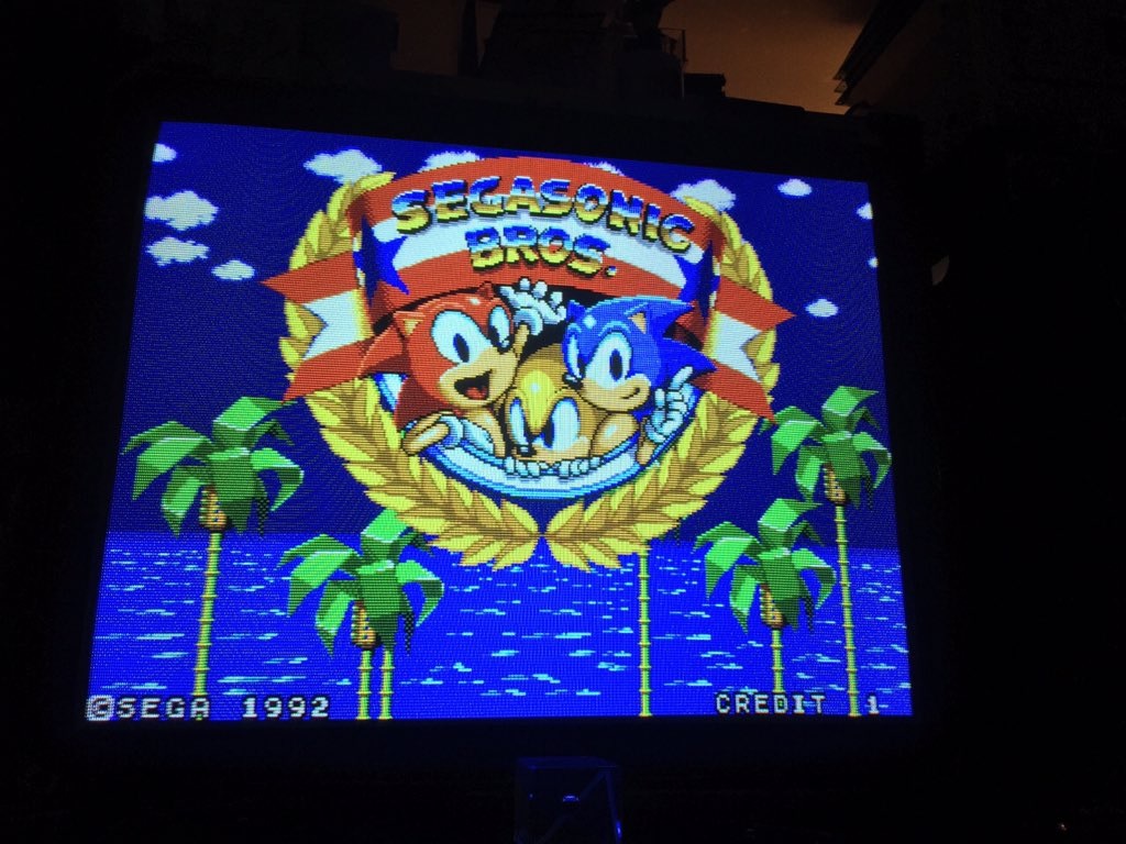 Sonic the hedgehog 2 прототип nick arcade