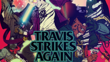 Travis Strikes Again No More Heroes – Key Art