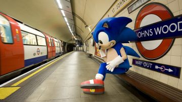 Sonic on the London Underground