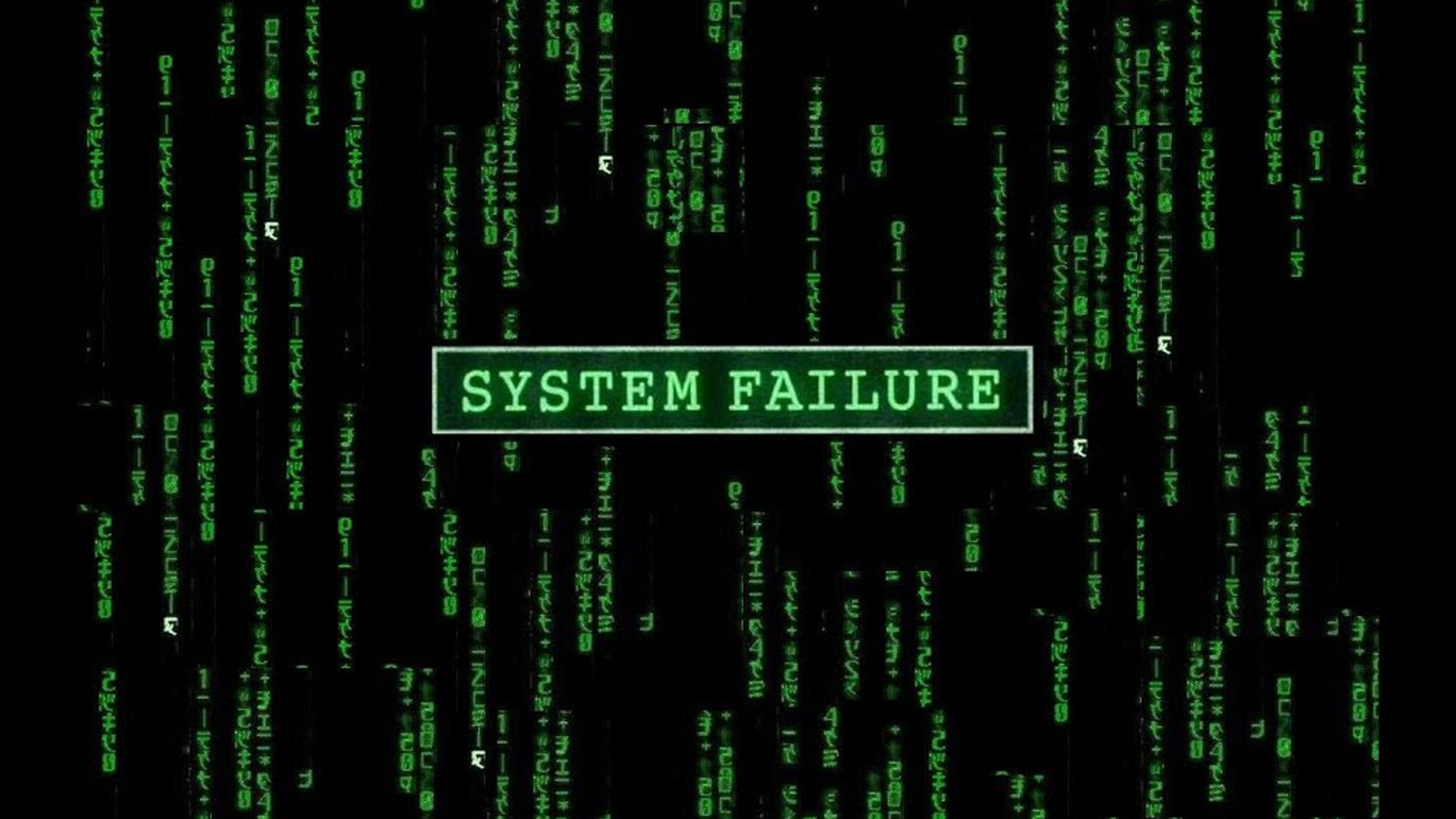 Network failure. Матрица ошибок. System failure Matrix. System failure Matrix картинки. System failure гифка.