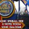 Sonic Spinball Ride & Hotel Room At Alton Towers – Sonic’s Dialogue
