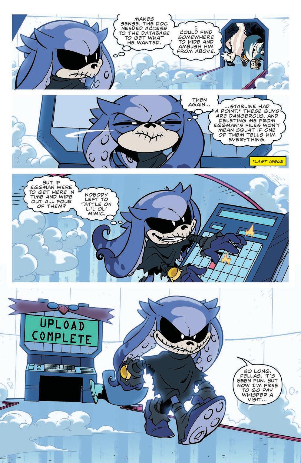 Inside The Pages: Sonic IDW Bad Guys #3