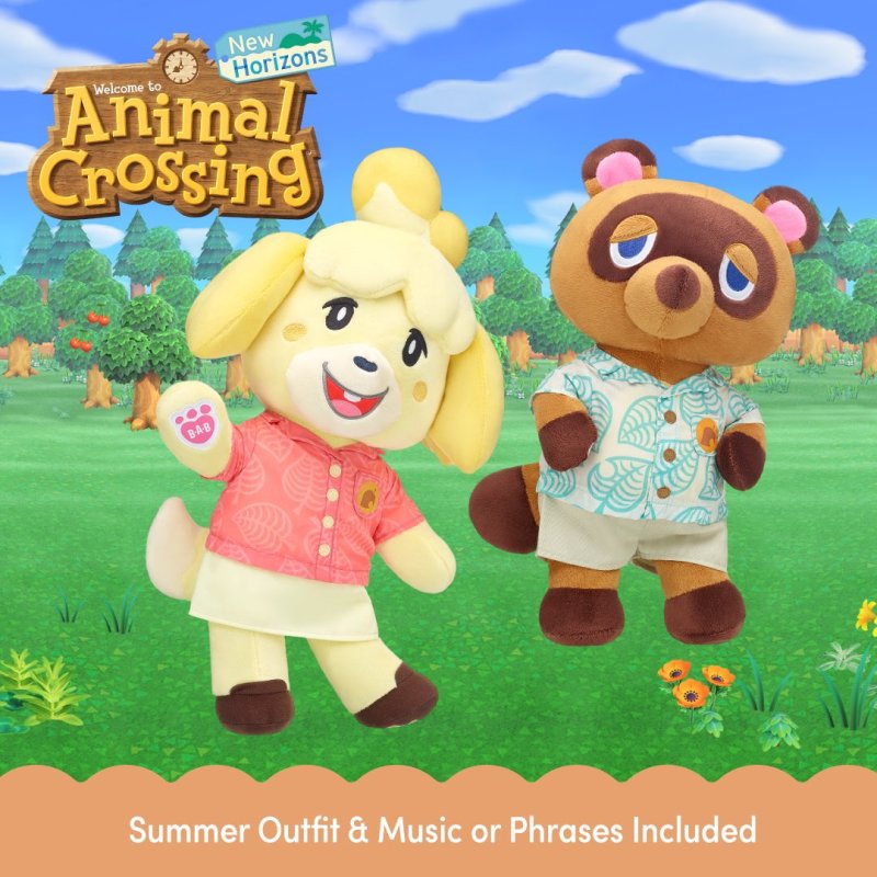 Animal Crossing x Build-A-Bear