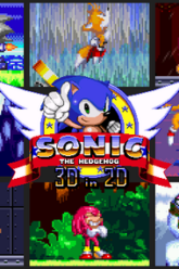 Sonic 3D in 2D